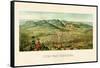 1890, Pikes Peak Panoramic View, Colorado, United States-null-Framed Stretched Canvas