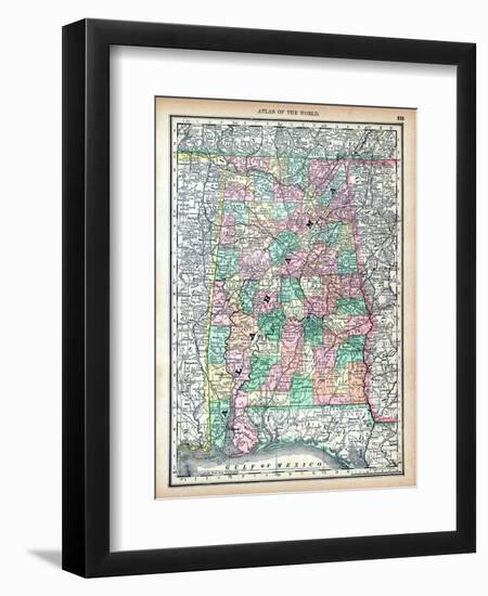 1890, United States, Alabama, North America, Alabama, USA-null-Framed Premium Giclee Print