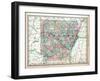 1890, United States, Arkansas, North America, Arkansas-null-Framed Giclee Print