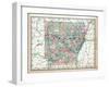 1890, United States, Arkansas, North America, Arkansas-null-Framed Giclee Print