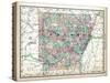 1890, United States, Arkansas, North America, Arkansas-null-Stretched Canvas