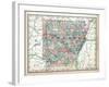 1890, United States, Arkansas, North America, Arkansas-null-Framed Giclee Print