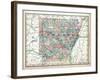 1890, United States, Arkansas, North America, Arkansas-null-Framed Giclee Print