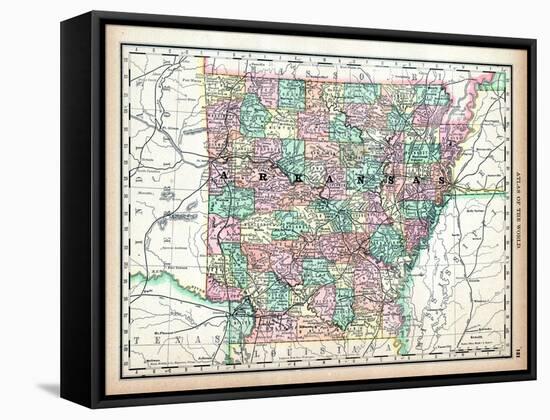 1890, United States, Arkansas, North America, Arkansas-null-Framed Stretched Canvas