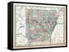 1890, United States, Arkansas, North America, Arkansas-null-Framed Stretched Canvas
