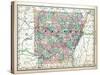 1890, United States, Arkansas, North America, Arkansas-null-Stretched Canvas