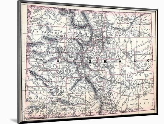 1890, United States, Colorado, North America, Colorado-null-Mounted Giclee Print