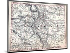 1890, United States, Colorado, North America, Colorado-null-Mounted Giclee Print