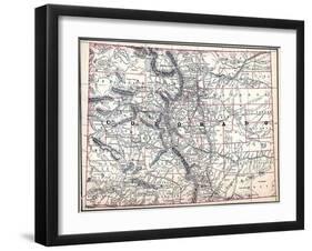 1890, United States, Colorado, North America, Colorado-null-Framed Giclee Print