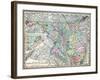 1890, United States, Delaware, Maryland, North America, Maryland, Delaware-null-Framed Giclee Print