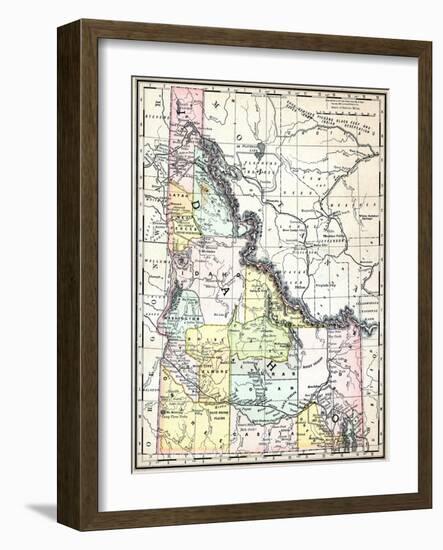 1890, United States, Idaho, North America, Idaho-null-Framed Giclee Print