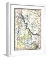 1890, United States, Idaho, North America, Idaho-null-Framed Giclee Print