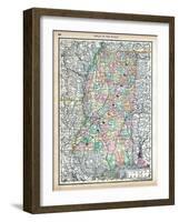 1890, United States, Mississippi, North America, Mississippi-null-Framed Giclee Print