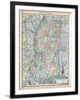 1890, United States, Mississippi, North America, Mississippi-null-Framed Giclee Print