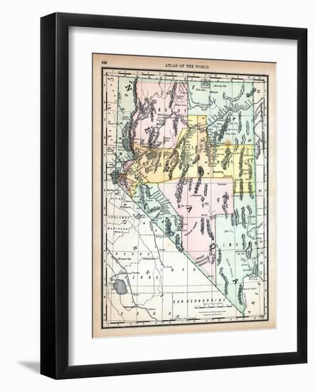 1890, United States, Nevada, North America, Nevada-null-Framed Giclee Print