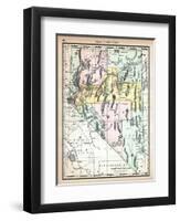 1890, United States, Nevada, North America, Nevada-null-Framed Premium Giclee Print