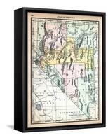 1890, United States, Nevada, North America, Nevada-null-Framed Stretched Canvas