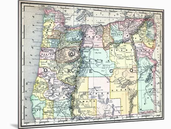 1890, United States, Oregon, North America-null-Mounted Giclee Print