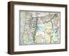 1890, United States, Oregon, North America-null-Framed Giclee Print