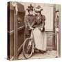 1890S Cycling Ladies-null-Stretched Canvas