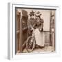 1890S Cycling Ladies-null-Framed Photographic Print