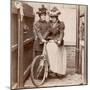 1890S Cycling Ladies-null-Mounted Photographic Print