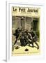 1890s France Le Petit Journal Magazine Cover-null-Framed Giclee Print