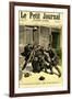 1890s France Le Petit Journal Magazine Cover-null-Framed Giclee Print