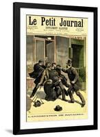 1890s France Le Petit Journal Magazine Cover-null-Framed Giclee Print