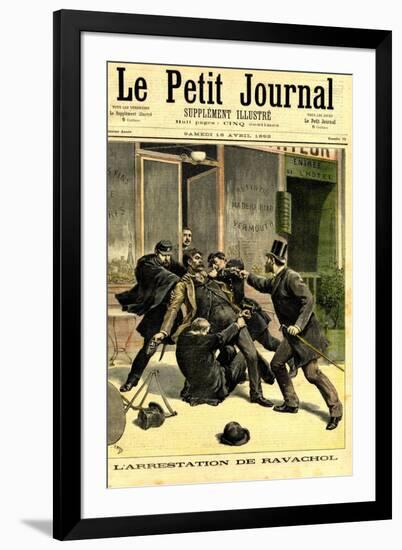 1890s France Le Petit Journal Magazine Cover-null-Framed Giclee Print