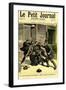 1890s France Le Petit Journal Magazine Cover-null-Framed Giclee Print