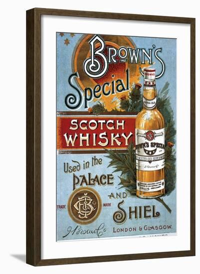 1890s UK Browns Poster-null-Framed Giclee Print