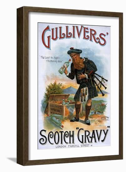 1890s UK Gulliver's Poster-null-Framed Giclee Print