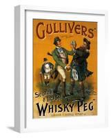 1890s UK Gulliver's Poster-null-Framed Premium Giclee Print