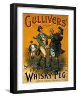 1890s UK Gulliver's Poster-null-Framed Giclee Print