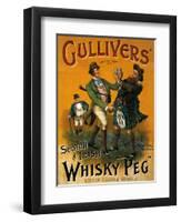 1890s UK Gulliver's Poster-null-Framed Giclee Print