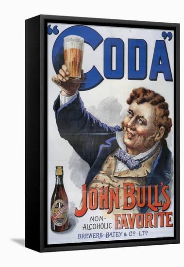 1890s UK John Bull's Poster-null-Framed Stretched Canvas