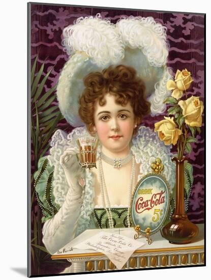 1890s USA Coca-Cola Magazine Advertisement-null-Mounted Giclee Print