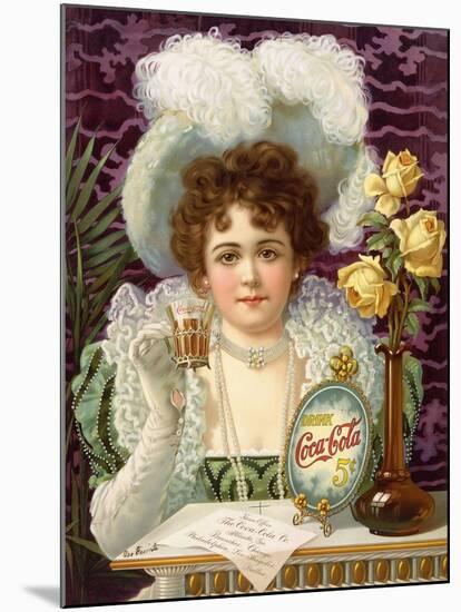 1890s USA Coca-Cola Magazine Advertisement-null-Mounted Giclee Print