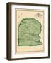 1891, Bedminster, Pipersville, Dublin, Hagersville, Kellersville, Ridge, Pennsylvania-null-Framed Giclee Print