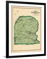 1891, Bedminster, Pipersville, Dublin, Hagersville, Kellersville, Ridge, Pennsylvania-null-Framed Giclee Print