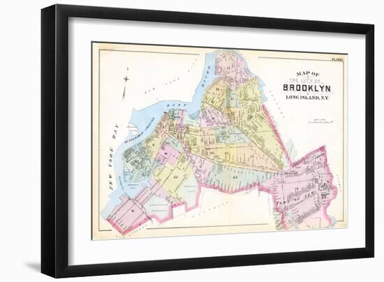 1891, Brooklyn, New York, United States-null-Framed Giclee Print