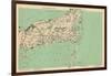 1891, Cape Cod, Barnstable, Orleans, Brewster, Harwich, Chatham, Dennis, Yarmouth, Massachusetts-null-Framed Giclee Print