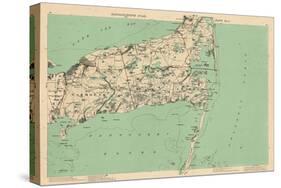 1891, Cape Cod, Barnstable, Orleans, Brewster, Harwich, Chatham, Dennis, Yarmouth, Massachusetts-null-Stretched Canvas