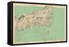 1891, Cape Cod, Barnstable, Orleans, Brewster, Harwich, Chatham, Dennis, Yarmouth, Massachusetts-null-Framed Stretched Canvas