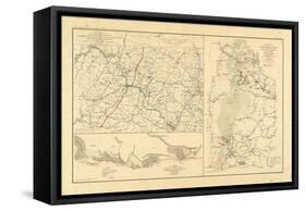 1891, DC, Pennsylvania, Virginia, Civil War-null-Framed Stretched Canvas