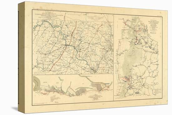 1891, DC, Pennsylvania, Virginia, Civil War-null-Stretched Canvas