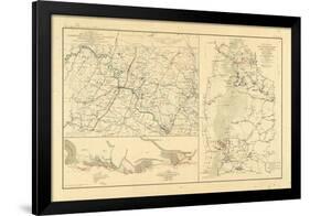 1891, DC, Pennsylvania, Virginia, Civil War-null-Framed Giclee Print