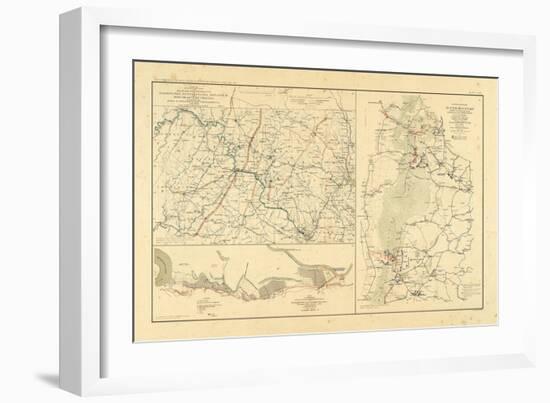 1891, DC, Pennsylvania, Virginia, Civil War-null-Framed Giclee Print