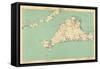 1891, Dukes, Martha's Vinyard, Gay Head, Chilmark, Tisbury, Edgartown, Cottage City, Massachusetts-null-Framed Stretched Canvas